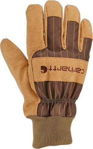 Carhartt Men's GW0827M Insulated Synthetic Suede Knit Cuff Glove in Saudi Arabia