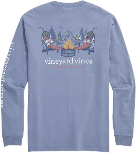 تي شيرت رجالي من Vineyard Vines بأكمام طويلة من Chilly Peppers in Saudi Arabia