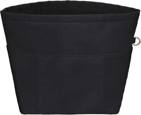 Vercord Purse Insert Organizers for Petite Tote Bag Organizer Insert Inside Handbag Shaper with Zipper Black Mini in Saudi Arabia