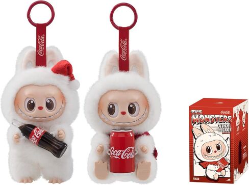 POP MART The Monsters COCA-COLA Series-Vinyl Face Blind Box, Blind Box Figures, Random Design Action Figures Collectible Toys Home Decorations, Holiday Birthday Gifts, Single Box in Saudi Arabia