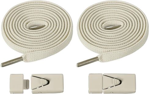 No Tie Shoelaces with Metal Triangle Buckle Clips in Saudi Arabia
