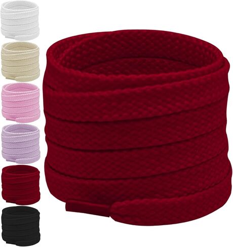 Flat Shoe Laces for Sneakers, Shoelaces for Athletic Running Sneakers Shoes Boot Strings in Saudi Arabia