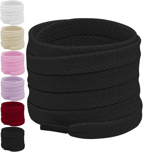 Flat Shoe Laces for Sneakers, Shoelaces for Athletic Running Sneakers Shoes Boot Strings in Saudi Arabia