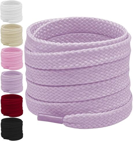 Flat Shoe Laces for Sneakers, Shoelaces for Athletic Running Sneakers Shoes Boot Strings in Saudi Arabia