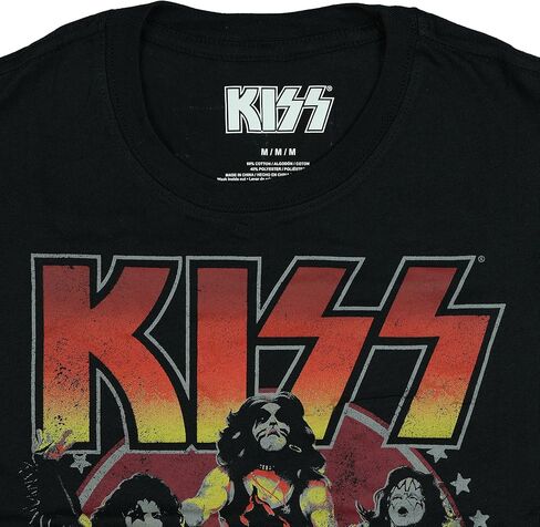 KISS Destroyer 1976 Tour Men’s Sleeveless T-Shirt Front & Back Graphic in Saudi Arabia