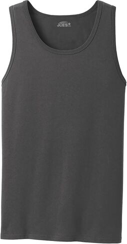 Joe's USA Men’s Heavyweight 100% Cotton Tank Top, Sleeveless Muscle Shirt, Regular & Big Sizes (S-4XL), 15 Colors in Saudi Arabia