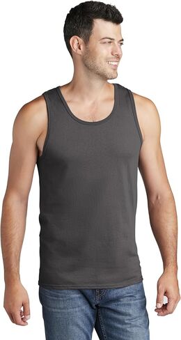 Joe's USA Men’s Heavyweight 100% Cotton Tank Top, Sleeveless Muscle Shirt, Regular & Big Sizes (S-4XL), 15 Colors in Saudi Arabia