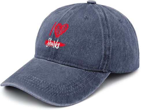I Love Shark Trucker Hats Funny Caps for Son in Saudi Arabia
