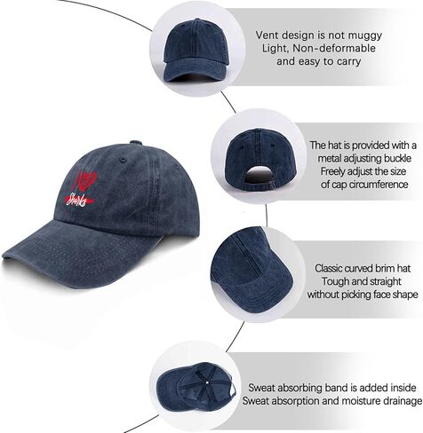 I Love Shark Trucker Hats Funny Caps for Son in Saudi Arabia