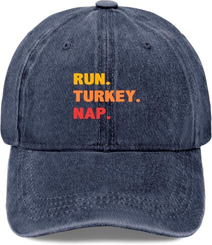 قبعات الجري لعيد الشكر Trot Run Turkey Nap Trucker Hat للصديقات in Kuwait