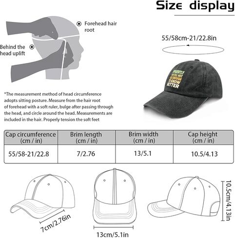 Apparently I Am Still Not Old Enough to Know Better Hat for Men Aesthetic in Saudi Arabia
