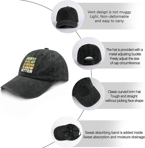 Apparently I Am Still Not Old Enough to Know Better Hat for Men Aesthetic in Saudi Arabia