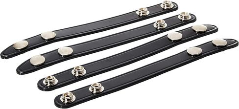Safariland Duty Gear Chrome Snap Belt Keeper (4PACK) (Basketweave Black) in Kuwait
