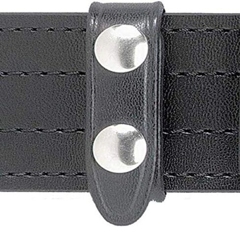 Safariland Duty Gear Chrome Snap Belt Keeper (4PACK) (Basketweave Black) in Kuwait