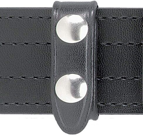 Safariland Duty Gear Chrome Snap Belt Keeper (4PACK) (Basketweave Black) in Kuwait