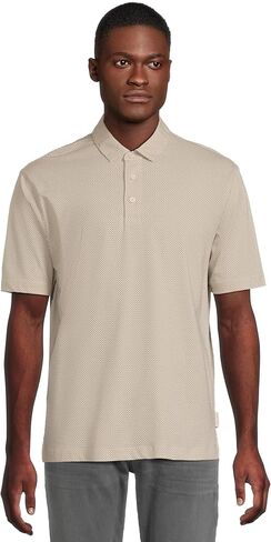 Armani Exchange Mens All Over Logo Polo in Saudi Arabia