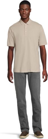 Armani Exchange Mens All Over Logo Polo in Saudi Arabia