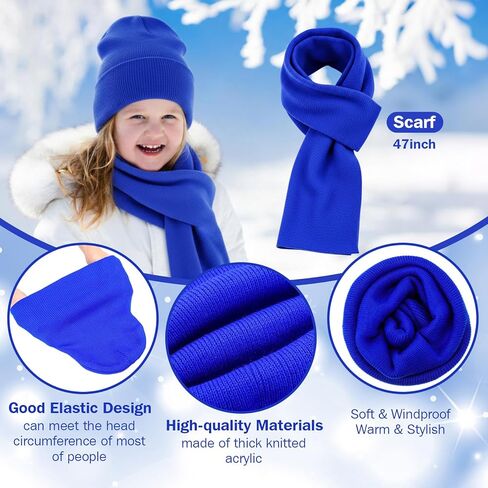 180 Pcs/36 Set Kids Winter Hats Gloves Scarf Socks with Bags Unisex Knit Beanie and Gloves Bulk Homeless Winter Gift Multicolor in Saudi Arabia