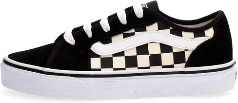 Vans Women's Low-Top Trainer Sneaker, Cheetah Stripe Black White, 9 in Saudi Arabia