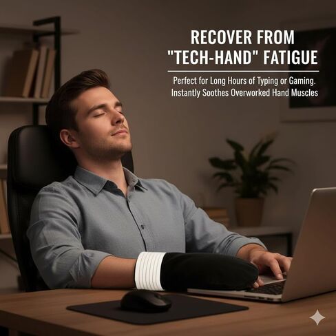 Cold & Hot Therapy Mitt with Full Finger Coverage - Gel Ice Pack Glove for Arthritis, Carpal Tunnel, and Swelling Relief - Flexible Hand Wrap for Men & Women in Saudi Arabia