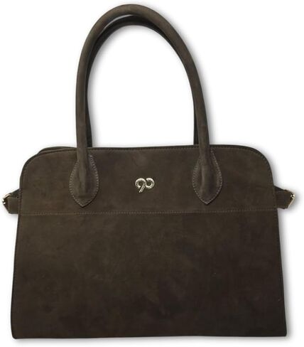 Sarah Grey Genuine Leather Tote Bag in Saudi Arabia