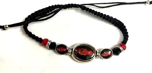 Saint Death Grim Reaper Bracelets/Pulsera de Hilo Santa Muerte. (Set of 3) in Saudi Arabia