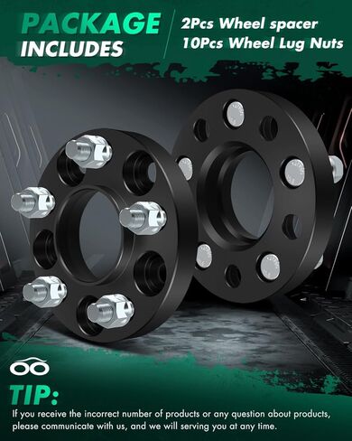 SCITOO 4Pcs 5x4.5 Wheel Spacers 20mm Studs 14x1.5 Bore 70.5mm Hubcentric Fit for Lincoln Aviator for Ford Explorer for Mustang in Saudi Arabia