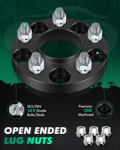 SCITOO 4Pcs 5x4.5 Wheel Spacers 20mm Studs 14x1.5 Bore 70.5mm Hubcentric Fit for Lincoln Aviator for Ford Explorer for Mustang in Saudi Arabia