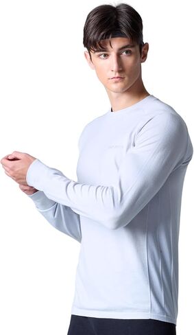 COZYZERO Men’s Merino Wool Long Sleeve Baselayer Shirt – Ultrafine Soft, Thermal & Breathable for Skiing & Snow Sports in Saudi Arabia