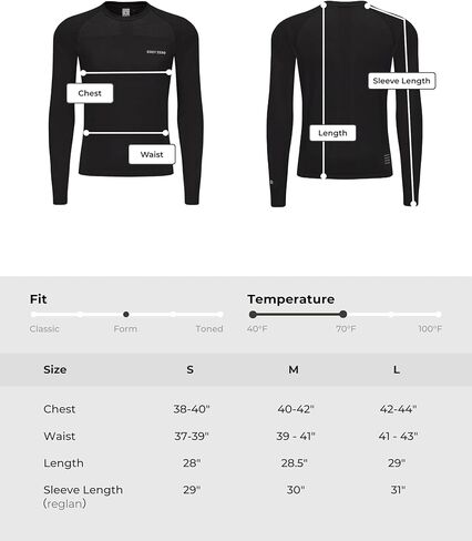 COZYZERO Men’s Merino Wool Long Sleeve Baselayer Shirt – Ultrafine Soft, Thermal & Breathable for Skiing & Snow Sports in Saudi Arabia
