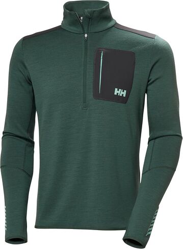 Helly-Hansen LIFA Merino Midlayer 1/2 Zip for Men - Thermal Insulation, Breathable, Moisture-Wicking in Saudi Arabia