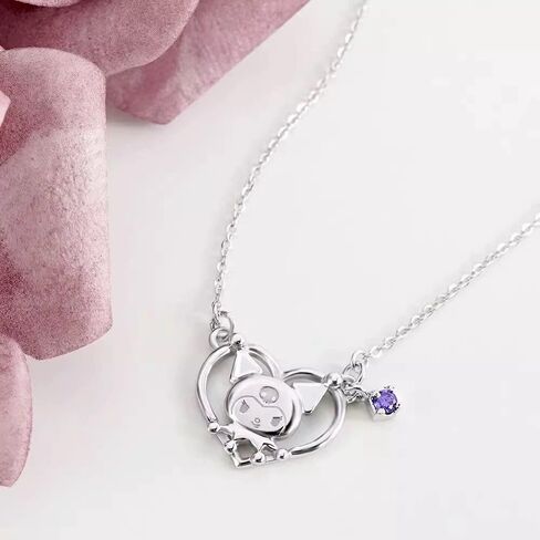 Kawaii Anime Bracelets and Necklace Set with Jewelry Box Adjustable Stainless Steel Bracelets Necklace Accessories Cute Stuff Bangle Gifts for Women in Saudi Arabia