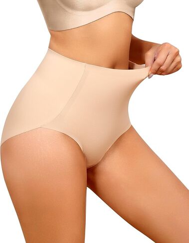 LEVAO Shapewear Women Tummy Control Underwear - Seamless High Waist Shaper Panties Full Coverage Moderate Shaping Briefs in Saudi Arabia