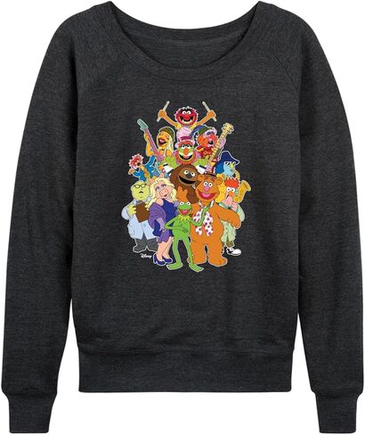 Disney Muppets - Muppets Group - Women's Lightweight French Terry Pullover in Kuwait