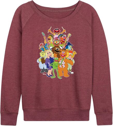 Disney Muppets - Muppets Group - Women's Lightweight French Terry Pullover in Saudi Arabia
