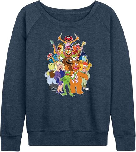 Disney Muppets - Muppets Group - Women's Lightweight French Terry Pullover in Saudi Arabia