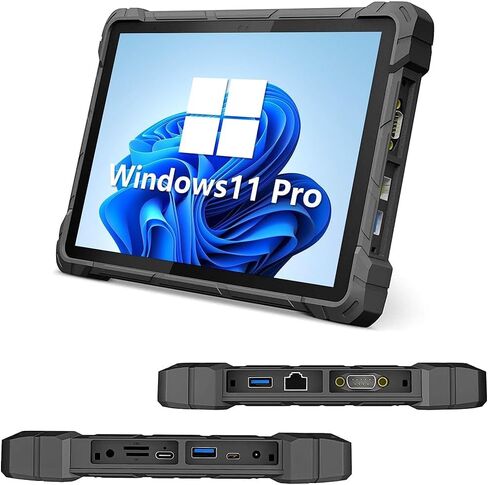 Rugged Outdoor Tablet Win 11-HEIGAOLAPC 10.1" Industrial Tablet PC IP67 Waterproof, J4105, 8GB Ram 128GB Rom, 8000mAh Battery, 1280*800 Display, SIM 4G LTE, WiFi, HDMI 2,0, Type-C 3,1, 2 USB3,0, RS232 in Saudi Arabia
