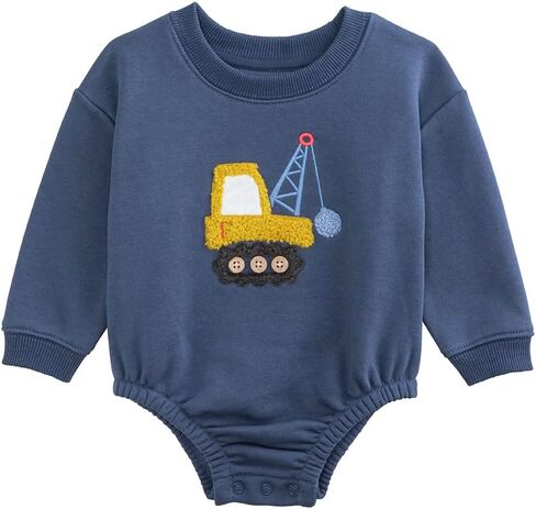 Mud Pie Kids Construction Sweatshirt Bubble in Saudi Arabia