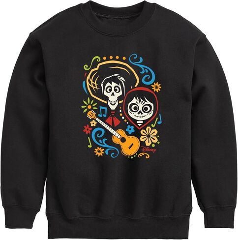 Disney Coco - Hector And Miguel - Toddler And Youth Crewneck Fleece Sweatshirt in Kuwait