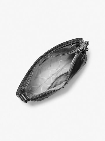 Michael Kors Astor Studded Large Pouchette, Tonal-Hardware/Gunmetal in Saudi Arabia