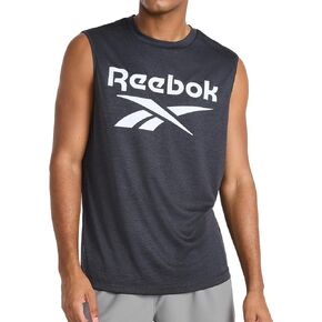 حذاء Reebok Apparel للرجال ذو شعار كبير، لون أسود منقط in Saudi Arabia