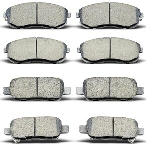 Front Rear Ceramic Brake Pad Fit For 2008-2012 Chrysler Town Country,For 2008-2012 Dodge Grand Caravan,For 2009-2013 Dodge Journey,For 2012 Ram C/V in Kuwait
