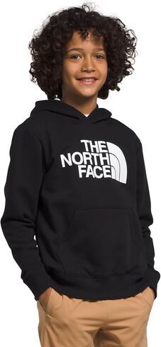 بلوفر بغطاء للرأس من الصوف للأولاد من THE NORTH FACE، طباعة دليل Bouldering باللون الرمادي الأسفلت/الرمادي الأسفلت، مقاس X-Large in Saudi Arabia