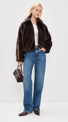 سترة نسائية من Madewell Bubble Bomber in Saudi Arabia