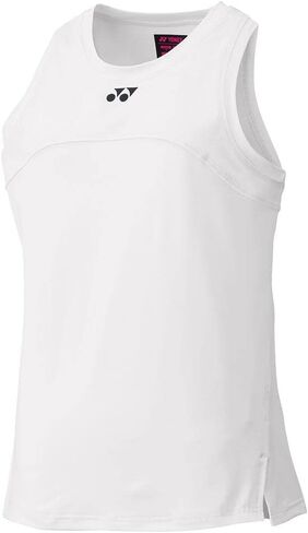 YONEX Women's Athletic Tank Top, White, Polyester-Polyurethane Blend, Model 20648 in Saudi Arabia