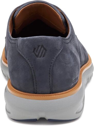 Johnston & Murphy Men's Larkin Plain Toe Lace-Up Oxford, Navy Nubuck, 11.5 M in Saudi Arabia