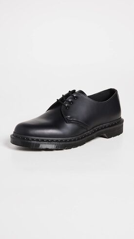 Dr. Martens Men's 1461 Mono 3-Eye Shoes, Black, 7 Medium US in Saudi Arabia