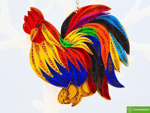 Mountain Bird, Home Decorations Holiday Decor, Handmade Ornament for Animal Lovers, Handbag Backpack Bag Purse Mobile Phone Car Hanging Decorations in Saudi Arabia