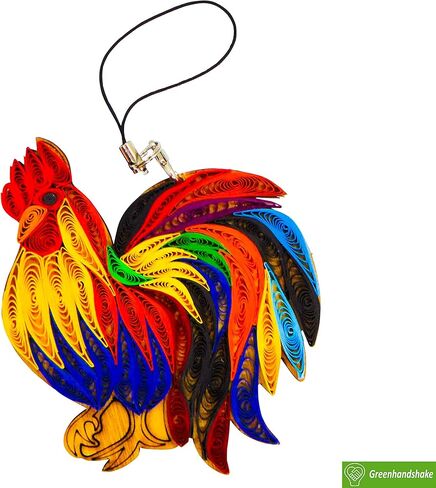 Mountain Bird, Home Decorations Holiday Decor, Handmade Ornament for Animal Lovers, Handbag Backpack Bag Purse Mobile Phone Car Hanging Decorations in Saudi Arabia