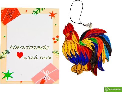 Mountain Bird, Home Decorations Holiday Decor, Handmade Ornament for Animal Lovers, Handbag Backpack Bag Purse Mobile Phone Car Hanging Decorations in Saudi Arabia